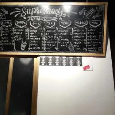 Thực đơn- Supremacy Coffee
