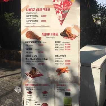 Thực đơn- Ăn vặt Surf'n' Fries - Best Fries In Town - Lý Thái Tổ