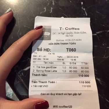Tổng hợp- T.Coffee - Café & Takeaway - Ngô Quyền