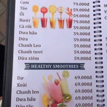 Thực đơn- Tadibar Cafe & Lounge - Chelsea Park