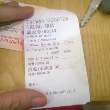 Tổng hợp- Cafe Taiwan Good Tea - Trung Hòa