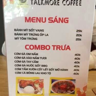 Tổng hợp- Talk More Coffee