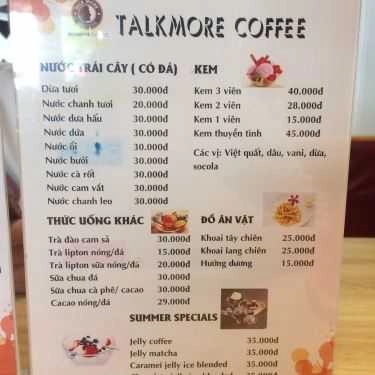 Tổng hợp- Talk More Coffee