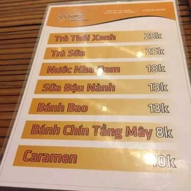 Thực đơn- Ăn vặt Tào Phớ ToFu - Nguyễn Du