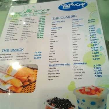 Tổng hợp- Cafe Tapio Cup - AEON Mall Long Biên