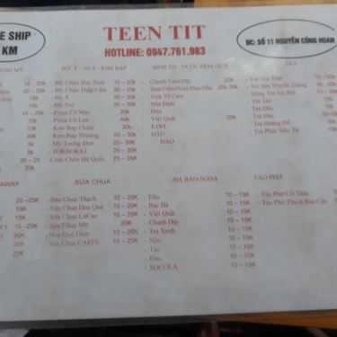 Thực đơn- Ăn vặt Pi Home - Drink & Food