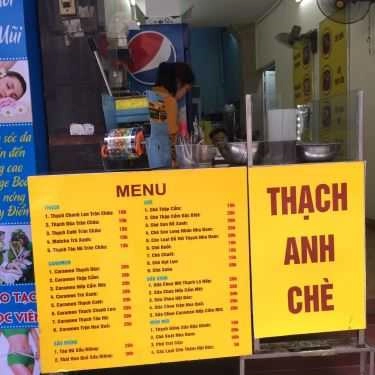 Thực đơn- Ăn vặt Thạch Anh - Chè & Caramen