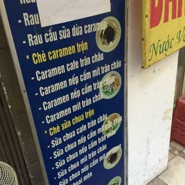 Thực đơn- Ăn vặt Thạch Anh - Chè & Caramen