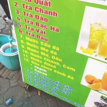 Thực đơn- Cafe Thạch Dừa & Kem Dừa - Đội Cấn