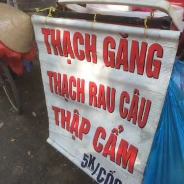 Thực đơn- Ăn vặt Thạch Găng - Ngõ Tự Do