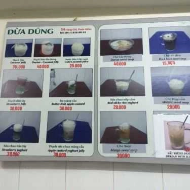 Thực đơn- Ăn vặt Thạch Kem Dừa Dũng - Hàng Cót