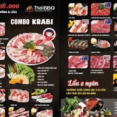 Thực đơn- Nhà Hàng Thai BBQ - Món Nướng & Lẩu Thái Lan - Vincom Center Phạm Ngọc Thạch