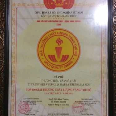 Tổng hợp- Thái Cafe - Triệu Việt Vương