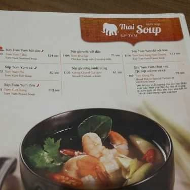 Thực đơn- Nhà Hàng ThaiExpress - AEON Mall Long Biên