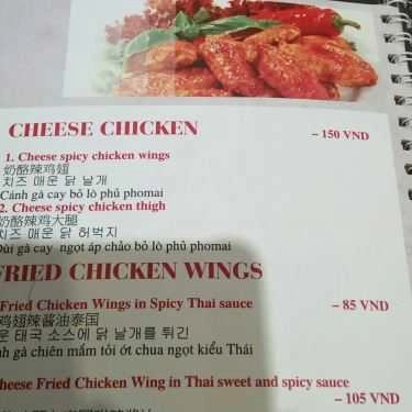 Thực đơn- Cafe Thai Siam - Nguyễn Trãi