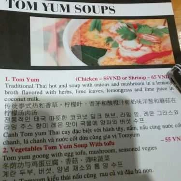 Thực đơn- Cafe Thai Siam - Nguyễn Trãi