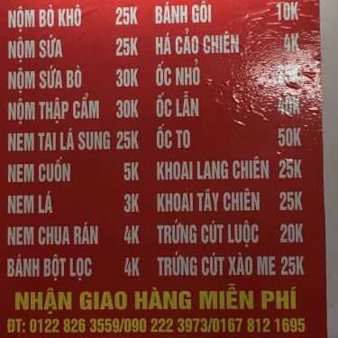 Tổng hợp- Ăn vặt Thắng Béo - Nộm Nem Tai