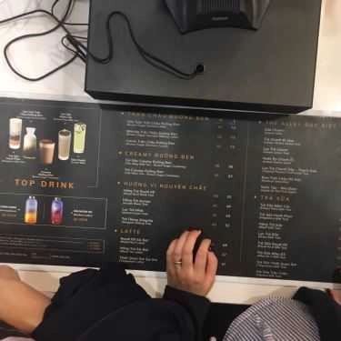 Thực đơn- Cafe The Alley - Trà Sữa Đài Loan - Lê Đại Hành