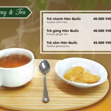 Thực đơn- The Cafe - Lạc Long Quân