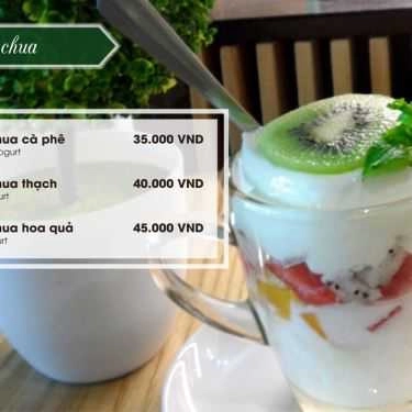 Thực đơn- The Cafe - Lạc Long Quân