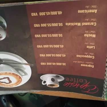 Thực đơn- The Cafe - Lạc Long Quân