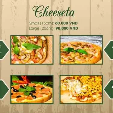 Thực đơn- The Cafe - Lạc Long Quân