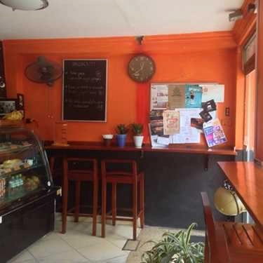 Không gian- The Cart Cafe - Âu Cơ