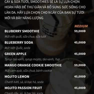Tổng hợp- The Coffee House - Trung Kính