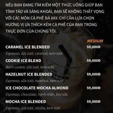Tổng hợp- The Coffee House - Trung Kính
