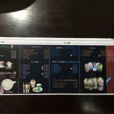 Thực đơn- The Forasto Coffee - HUBT Vĩnh Tuy