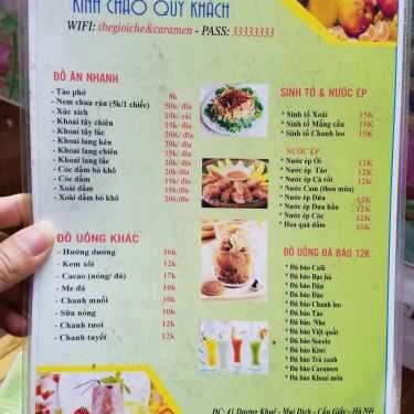 Tổng hợp- Ăn vặt Thế Giới Chè & Caramen