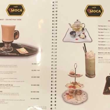 Thực đơn- The Moca Cafe