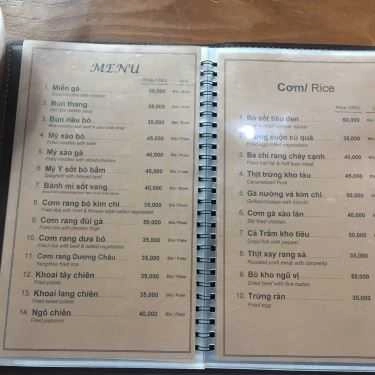 Thực đơn- The Passion Coffee - Drinks & Fastfood