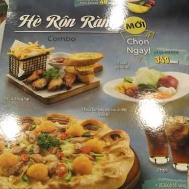 Thực đơn- Nhà Hàng The Pizza Company - Vincom Bắc Từ Liêm