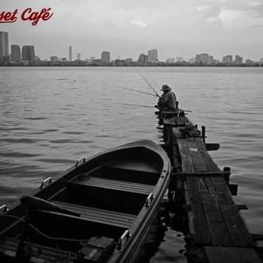 Không gian- The Sunset Cafe