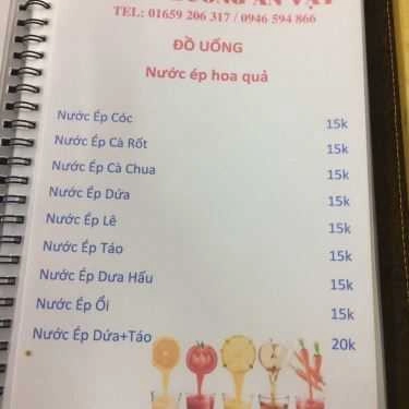Thực đơn- Thiên Đường Ăn Vặt - Khương Trung