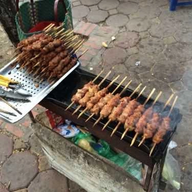 Món ăn- Ăn vặt Thịt Xiên Nướng - Đội Cấn