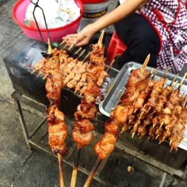 Món ăn- Ăn vặt Thịt Xiên Nướng - Chợ Ngọc Hà