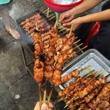 Món ăn- Ăn vặt Thịt Xiên Nướng - Chợ Ngọc Hà