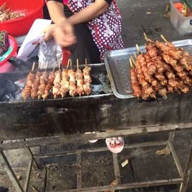 Tổng hợp- Ăn vặt Thịt Xiên Nướng - Chợ Ngọc Hà