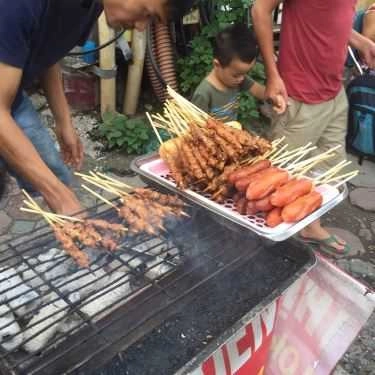 Tổng hợp- Ăn vặt Thịt Xiên Nướng 2k - Tôn Thất Tùng