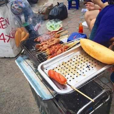 Món ăn- Ăn vặt Thịt Xiên Nướng 2k - Tôn Thất Tùng