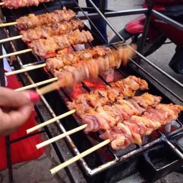 Món ăn- Ăn vặt Thịt Xiên Nướng - Nguyễn Quý Đức