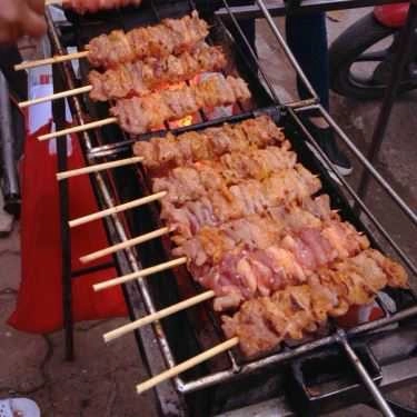 Món ăn- Ăn vặt Thịt Xiên Nướng - Nguyễn Quý Đức