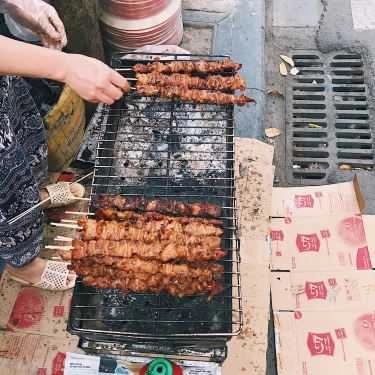 Món ăn- Ăn vặt Thịt Xiên Nướng - Hàng Dầu