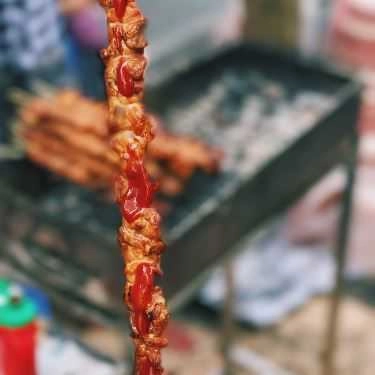 Món ăn- Ăn vặt Thịt Xiên Nướng - Hàng Dầu