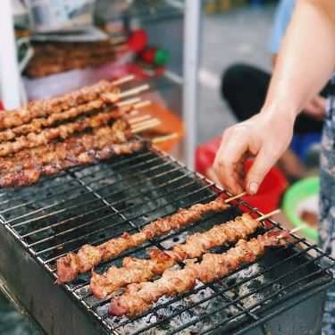 Món ăn- Ăn vặt Thịt Xiên Nướng - Hàng Dầu