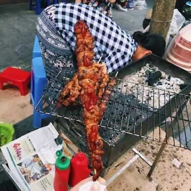 Món ăn- Ăn vặt Thịt Xiên Nướng - Hàng Dầu