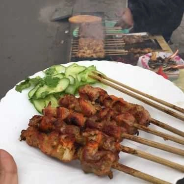 Món ăn- Ăn vặt Thịt Xiên Nướng & Bánh Mì Bơ - Hồ Đắc Di
