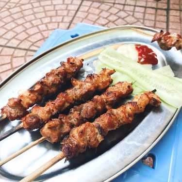 Món ăn- Ăn vặt Thịt Xiên Nướng - Chợ Hoa Bằng